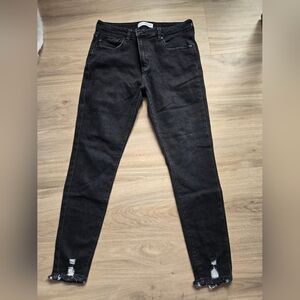 KanCan Black Distressed Skinny Jeans